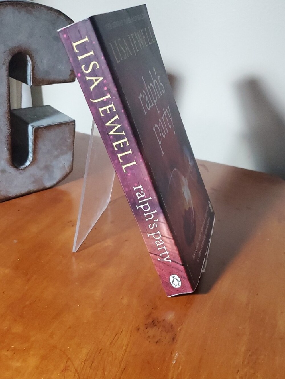 Original Penguin Purple/Pink 'Ralph's Party' Decorative Paperback Display - Picture 2 of 4